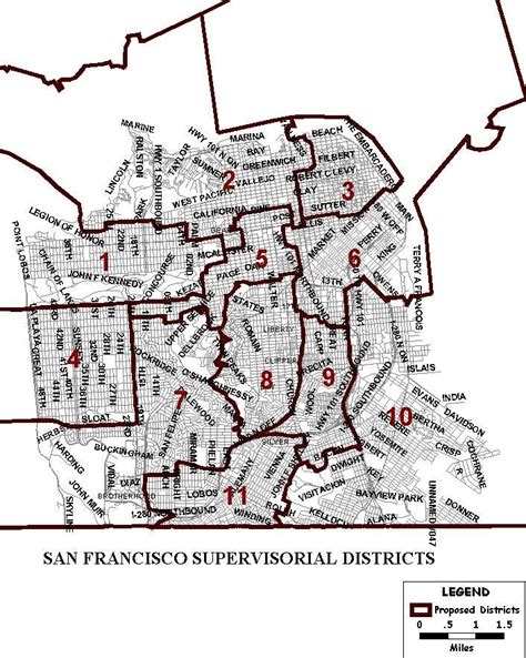 City And County Of San Francisco New San Francisco Supervisorial