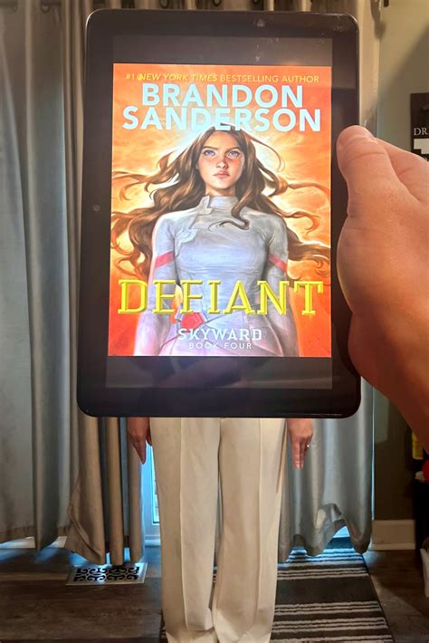 #BookFaceFriday “Defiant” by Brandon Sanderson | Nebraska Library