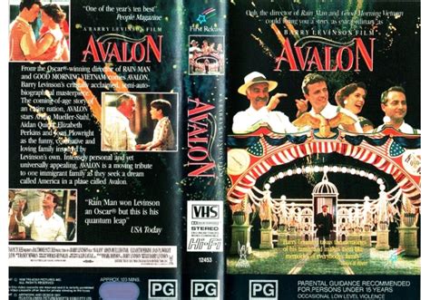 Avalon 1990 On First Release Home Entertainment Australia Vhs Videotape