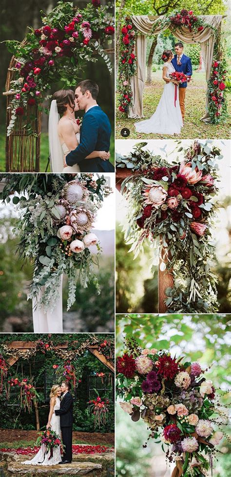 25 Gorgeous Fall Wedding Arches And Altars Ideas For Your Big Day Emmalovesweddings