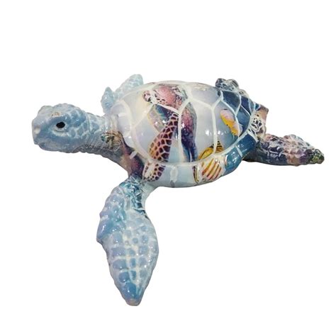Sm Resin Turtle Oceans Figurine Beachcombers Coastal Life