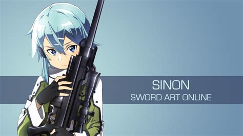 Sinon Sword Art Online Uhd 4k Wallpaper Pixelz