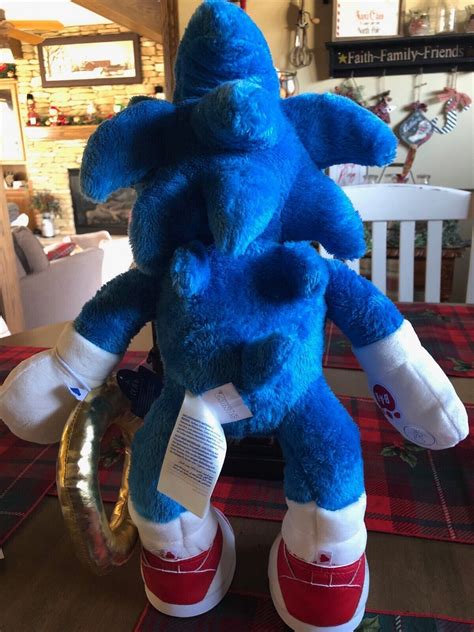 Build a Bear Sonic the Hedgehog 2-Sonic & Tails T-Shirt-5 in 1 Sound