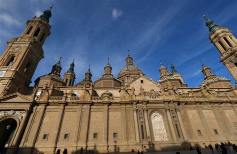 The Basilica Of Our Lady Of The Pillar Zaragoza Mapping Spain
