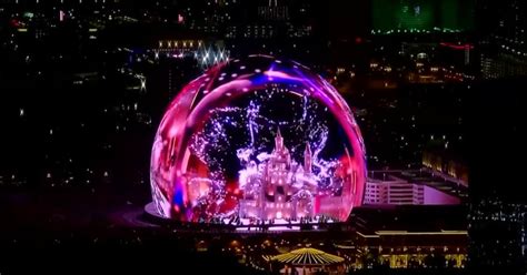 Video Futuristic Sphere Makes Spectacular Las Vegas Debut