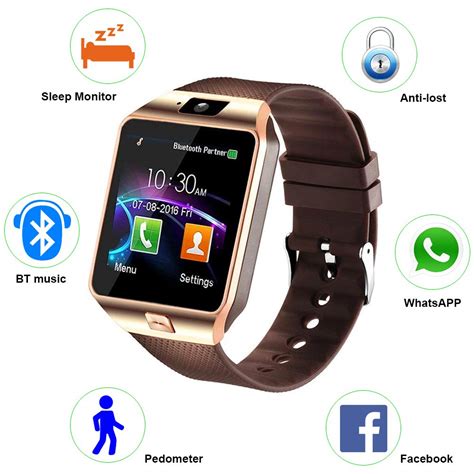 Mua Padgene Dz09 Bluetooth Smart Watch With Camera Trên Amazon Mỹ Chính