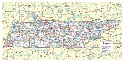 Tennessee State Map Outline Coastal Map World - vrogue.co