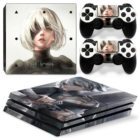 For Ps4 Pro Nierautomata Pvc Skin Vinyl Sticker Decal Cover Console