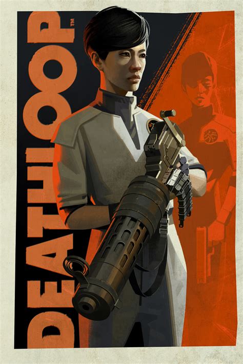 Artstation Deathloop Additional Posters Sergey Kolesov Character