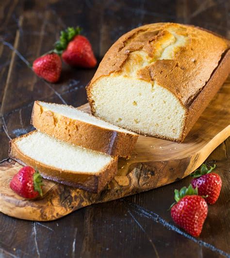 forget all you know about dry dense pound cakes this rich but tender almond pound cake recipe