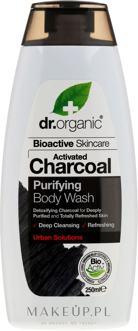 Dr Organic Activated Charcoal Body Wash Żel Do Mycia Ciała Z Węglem