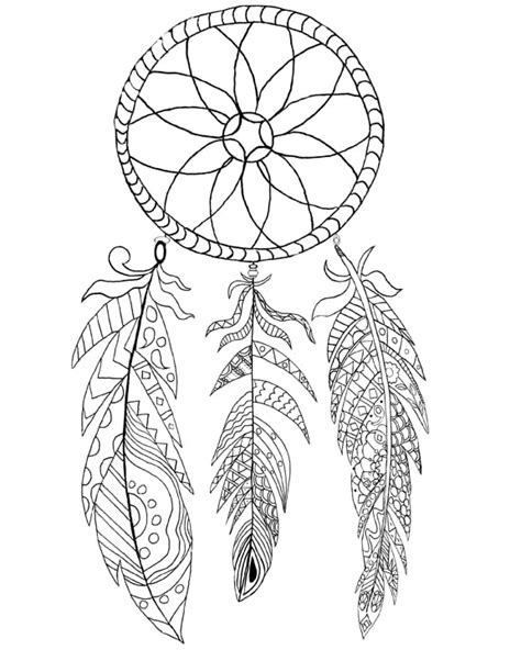 Get The Coloring Page Dreamcatcher Free Coloring Pages For Adults