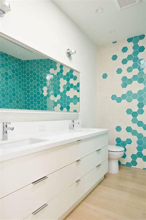 Hexagon Bathroom Tile Ideas From Floors To Shower Walls