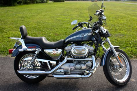 In 2003 harley davidson produced a limited number of 100th anniversary model sportsters. 2003 Harley-Davidson Sportster XL 883 Hugger, 100th ...