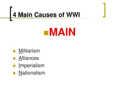 Ppt World War I Introduction Powerpoint Presentation Free Download