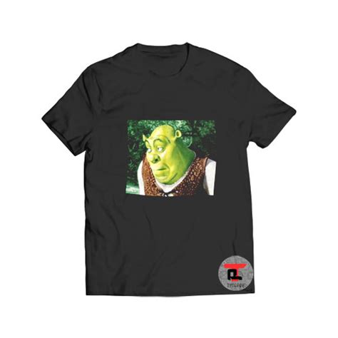 Shrek Bored Meme T Shirt Viral Fashion Timepey