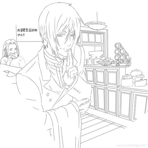 Anime Black Butler Coloring Pages
