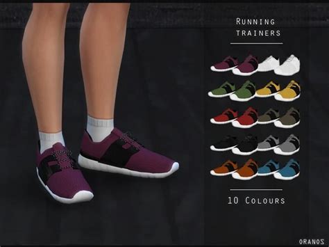 Oranostrs Running Trainers Sims 4 Cc Shoes Sims Sims 4