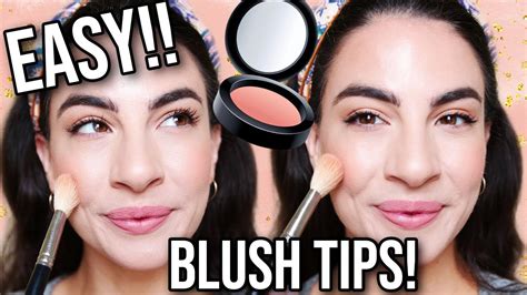 How To Apply Blush Youtube