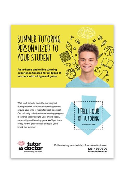 Tutor Doctor Summer Tutoring Flyer