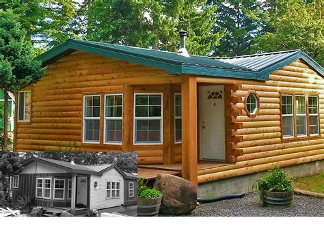This traditional metal building home by morton buildings is a combination of both contemporary and classic design. Mobile Home Looks Like Log Cabin - cabin