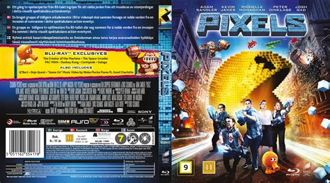 Pixels Movie Dvd Cover