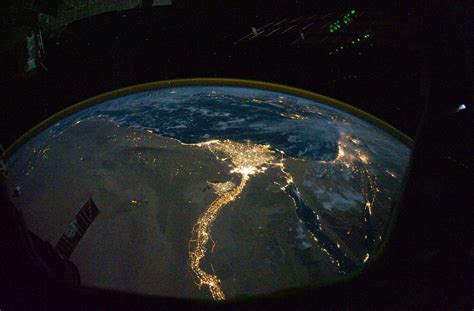 Old town alexandria rather than downtown dc is the safety factor. Cairo and Alexandria, Egypt at Night (NASA, International ...