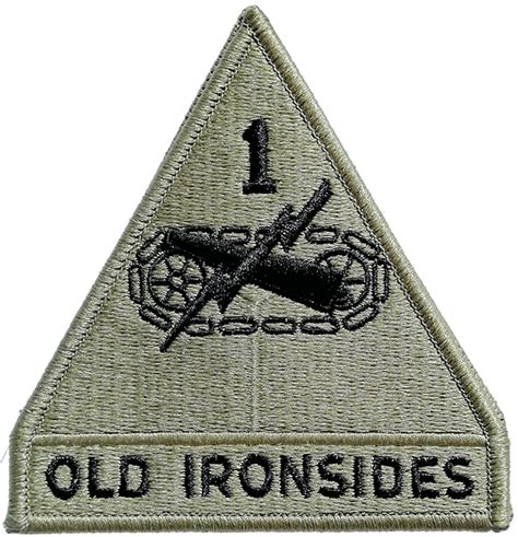 1st Armored Division Ocp Patch With Fastener