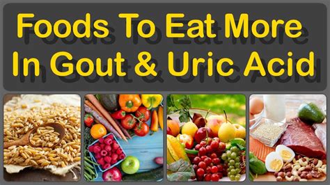 Diet Chart For Gout And Uric Acid And Foods To Eat More In Gout And Uric Acid Youtube