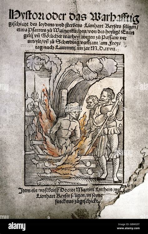 Inquisition Burning High Resolution Stock Photography And Images Alamy