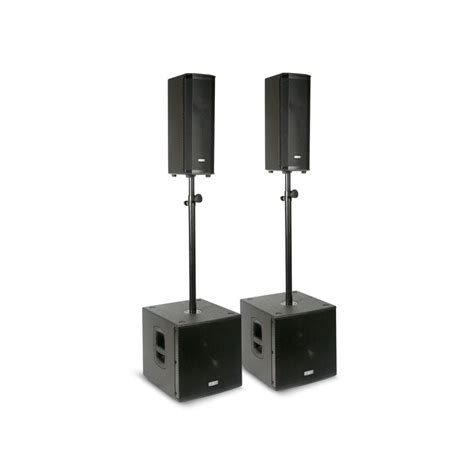Vn Package Watts Rms Active Pa System Inc Covers And Poles
