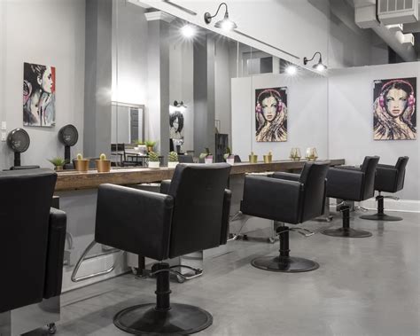 Our latest work products we love. Just b Hair Salon | #myminerva | Beauty salon interior ...