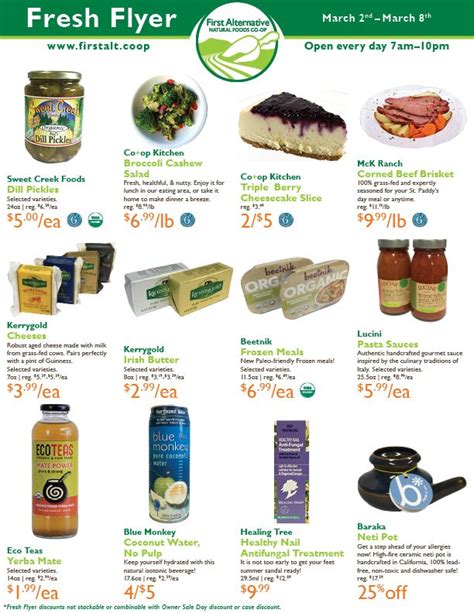 Get The Scoop On Our Weekly Deals With The Fresh Flyer Fresh Food