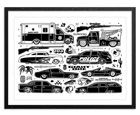 Mike Giants Life Long Love Of Lowriders Mike Giant Print Release Print