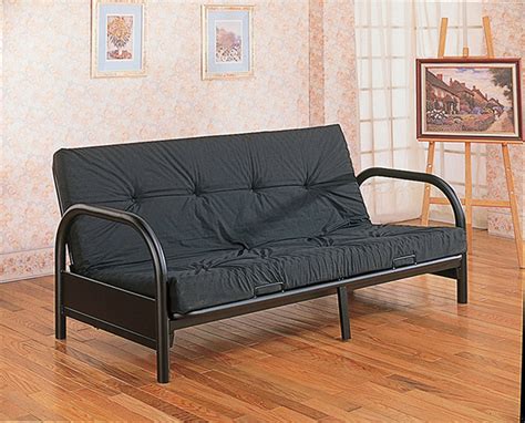 Get the best deals and free shipping today! Full Size Black Futon Frame | Marjen of Chicago | Chicago ...