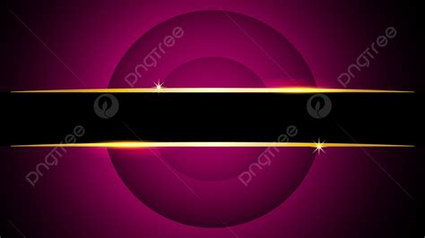Abstract Purple Gradient Background With Elegant Golden Lines
