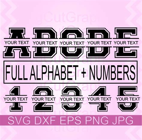 Jersey Number Font Cricut Free Tiki Inspired Fonts