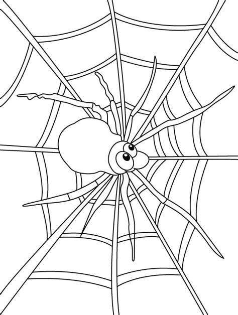 21 Spider Web Coloring Page Homecolor Homecolor
