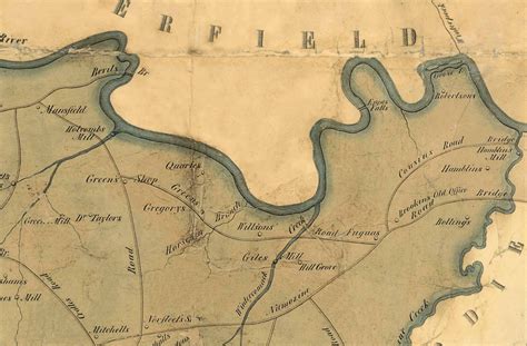 Amelia County Virginia 1850 Old Wall Map With Homeowner Etsy Singapore