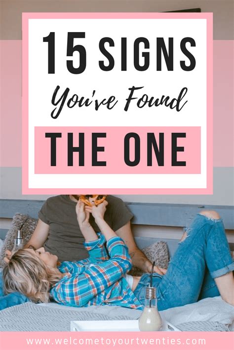 15 Signs Youve Found The One Soulmate Signs Finding The One Finding Your Soulmate