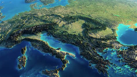 In 2006, serbia and montenegro officially split apart. Fascinating Relief Maps Show The World's Mountain Ranges ...