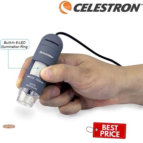 Celestron 44302c Handheld Deluxe Digital Microscope