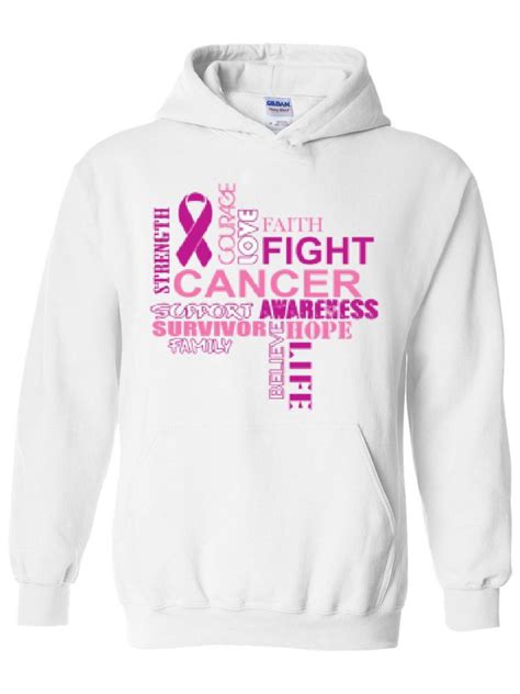 iwpf unisex breast cancer awareness hoodie sweatshirt