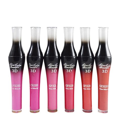 Kiss Beauty Lip Gloss With Lipstick And Rubber Band Tsps A3 Buy Kiss