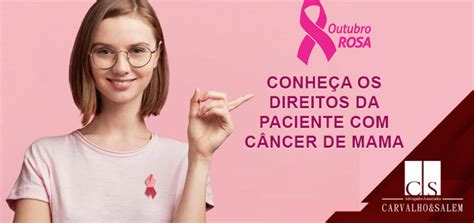 Conheça os direitos da paciente com câncer de mama