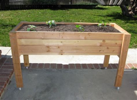 Soil in the beds can be amended to provide a better growing. self standing flower boxes - Google Search this one is from livinggreenplanters.com and is on ...