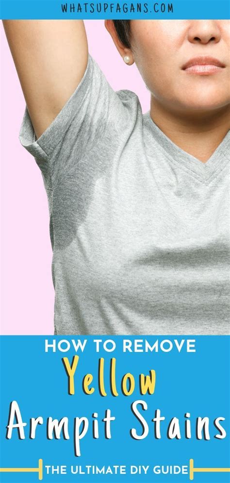 Tested The Best Way To Remove Yellow Sweat Stains Sweat Stains