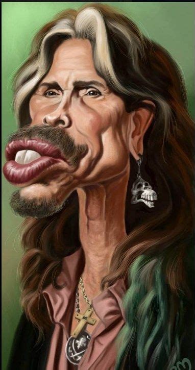 Steven Tyler Celebrity Caricatures Caricature Artist Funny Caricatures