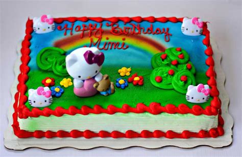 Walmart (wmt), the world's largest retailer, has quietly upped its bakery game by rolling out online ordering and adding new products in stores that's boosting its share of the cake market. Hello Kitty Birthday Cake
