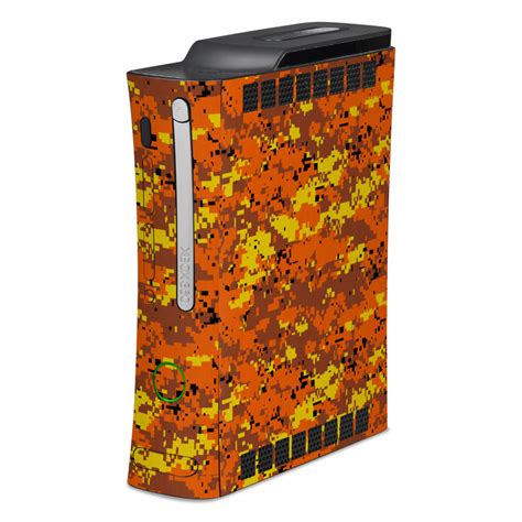 Digital Orange Camo Xbox 360 Skin Istyles